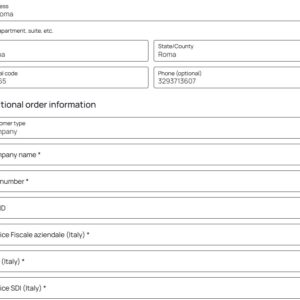 Checkout WooCommerce con Partita IVA e Codice Fiscale (Checkout Blocks)